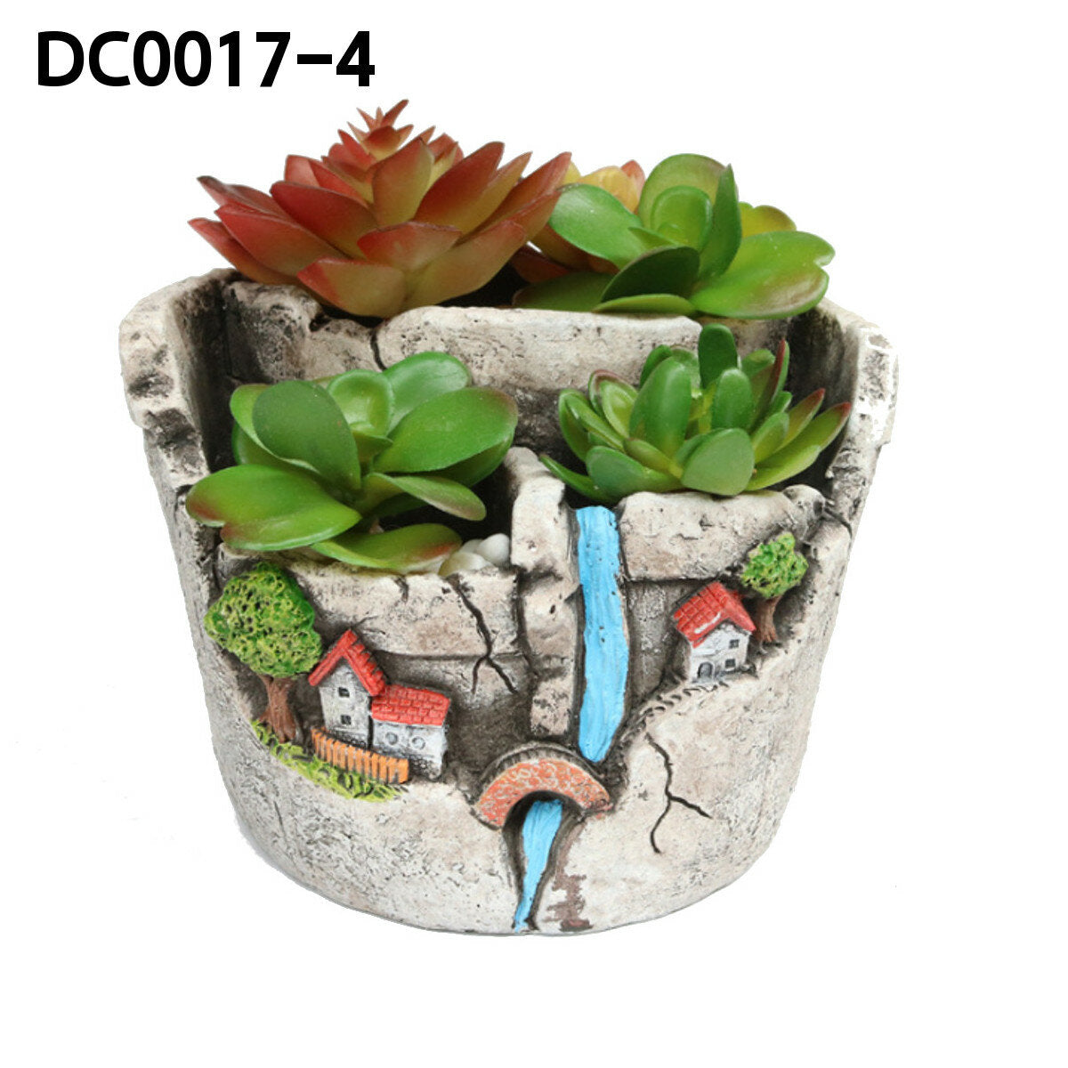 10 Styles Succulent Desktop Planter - Flower Pot, Garden Plant Holder, Home & Window Decoration