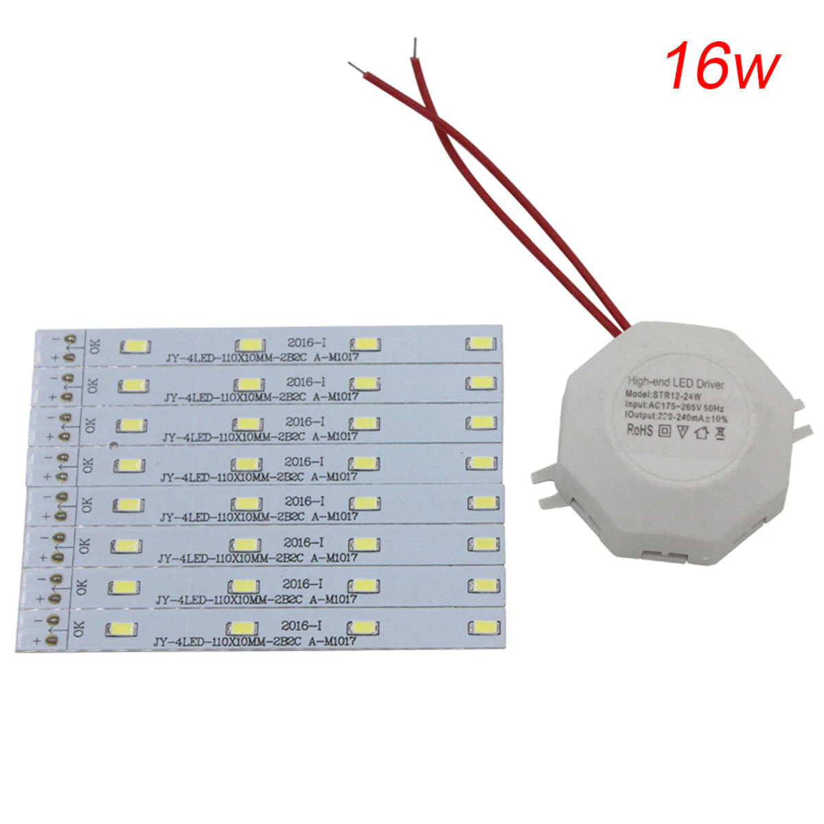 Energy-Saving LED Ceiling Lamp Octopus Indoor Light Board 220V - Available in 12W, 16W, 20W