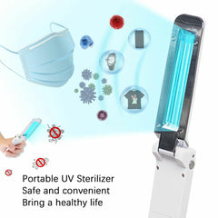 Portable Handheld UV Disinfection Lamp - Germicidal Sterilizer Stick for Effective Sanitization