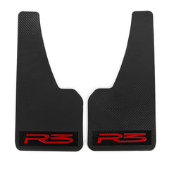 2PCS Universal Carbon Fiber Car Mud Flaps Fender Guards