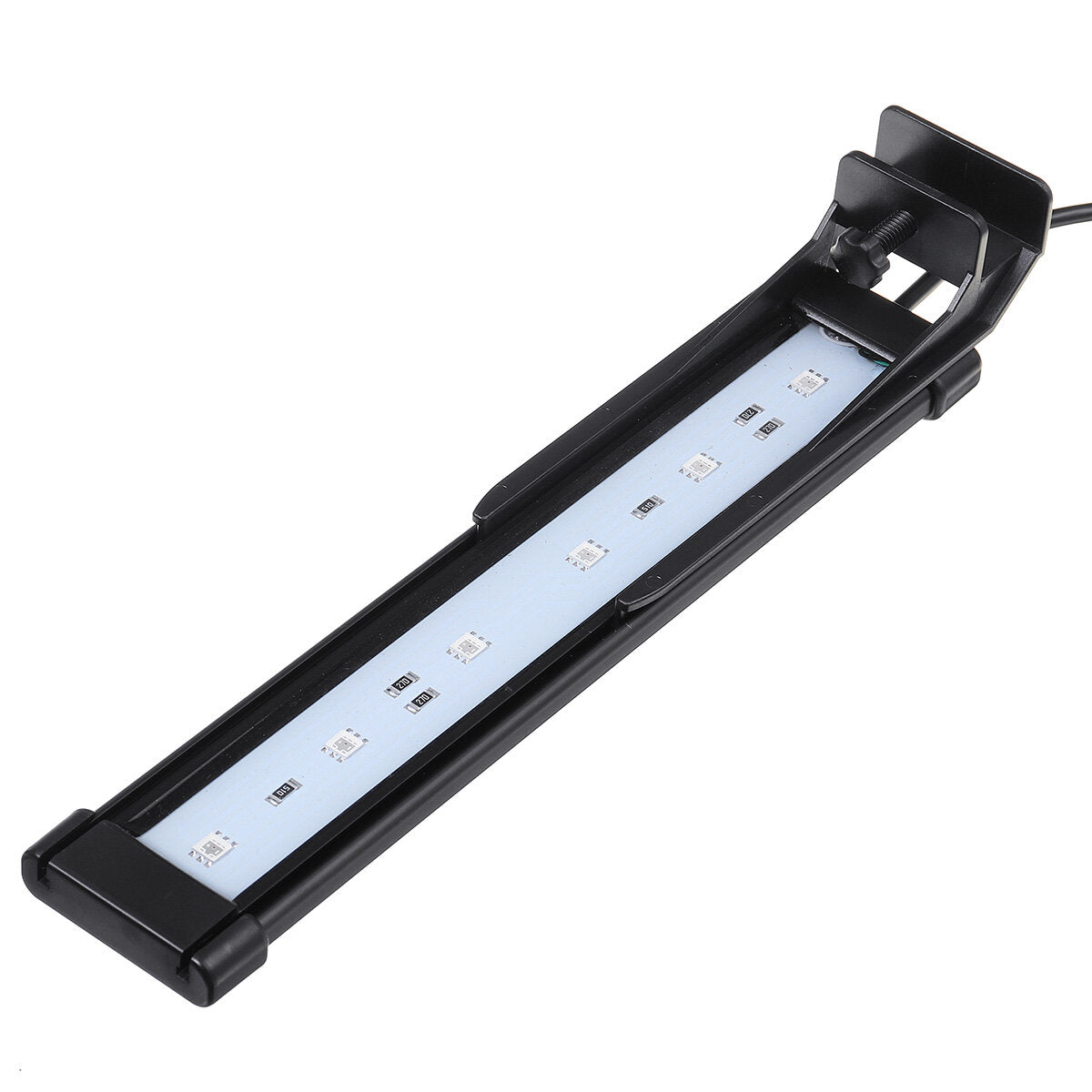 22 cm dimmbares RGBW-LED-Aquarienlicht mit Fernbedienung – Farbwechsel, passend für Aquarien/Fischbehälter