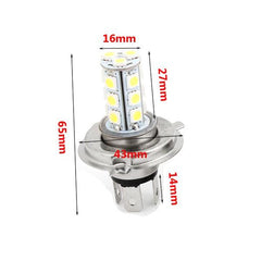 18 LEDs White Car Fog Light Bulb - High Brightness, Energy Efficient