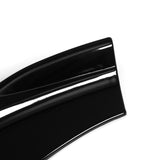 Gloss Black Front Bumper Lip Spoiler Splitter Protector - 3X Pack