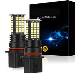 2PCS 12V/24V 55W 6000K Car Fog Light P13W 3200LM LED Bulbs Waterproof White Light