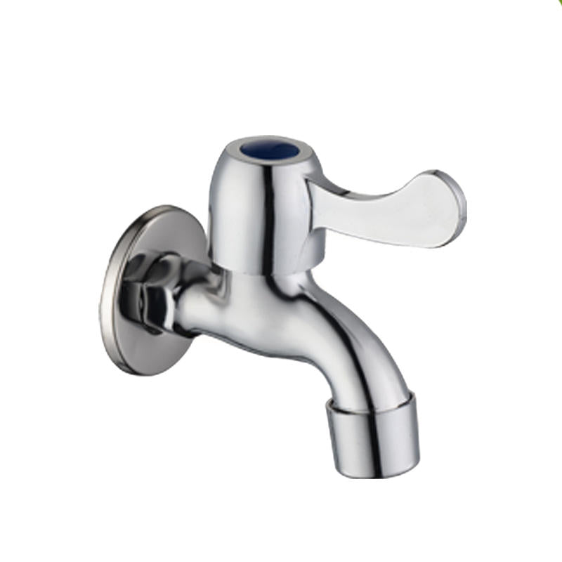 Stainless Steel Wall-Mounted Cold Water Faucet for Washing Machine, Mop Pool, and Sink