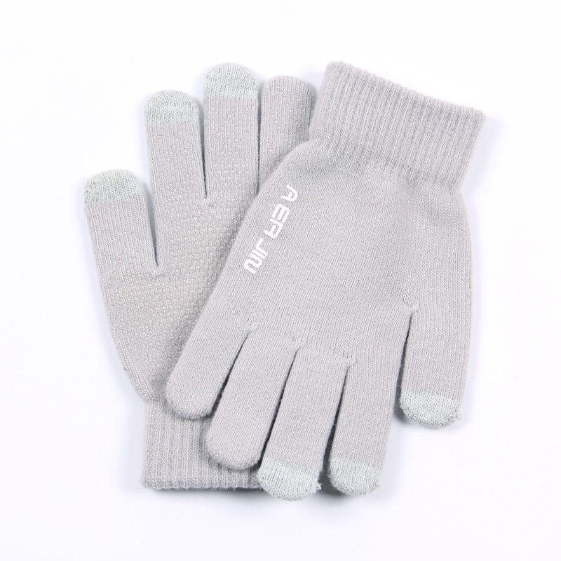 Warm Knitted Touch Screen Cut-Resistant Gloves