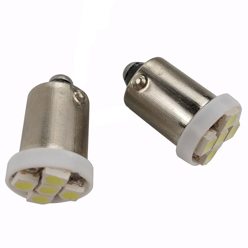 2PCS 2.5W LED Car Dashboard Instrument Bulbs - White Decorative Lights