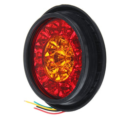 12V Round 16LED Turn Signal Brake Stop Tail Light Lamp