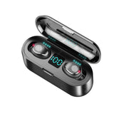 TWS Led Display Heavy Bass Bluetooth 5.0 Touch Earbuds with Mic