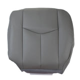 Waterproof Front Left Driver Bottom Seat Cover PU Pad for Chevy Silverado 1500-2500, 2003-2006