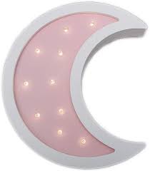 LED Night Light for Kids - Moon, Star, Cloud Design for Bedroom, Bedside Lamp, Room, and Party Decorations