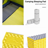 Portable Camping Mat: Waterproof, Moistureproof Sleeping Pad, Foam Bed, Picnic Blanket, Travel Trekking Equipment