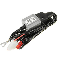 DC 12V 20A Motorcycle Xenon HID Lamp Controller High/Low Light Stabilizer Harness Wiring