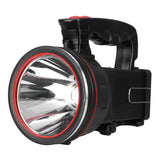 Portable LED Flashlight - Strong Light, USB Rechargeable, Power Display, Searchlight Torch