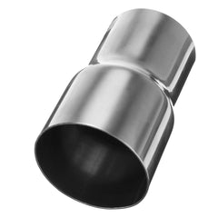 60mm to 51mm Mild Steel Exhaust Reducer Adapter Connector Pipe Tube