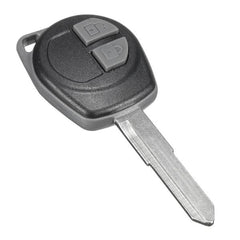 2-Button Remote Key Fob Case Shell with Uncut Blade for Suzuki Vauxhall Agila Cars