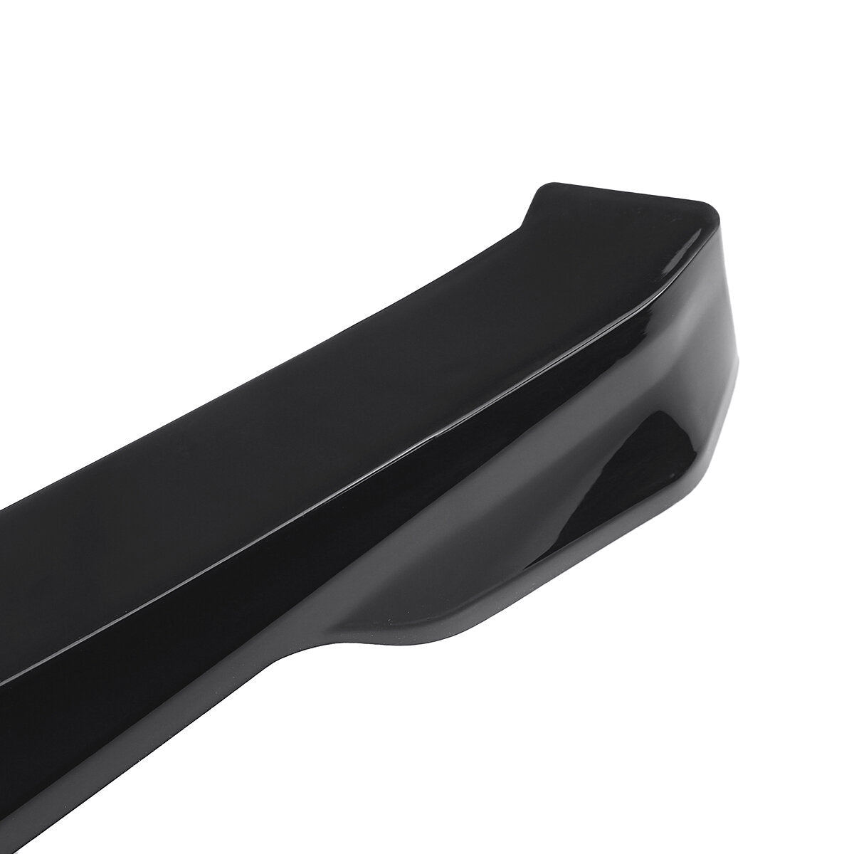 2Pcs Universal Black Rear Bumper Lip Wrap Angle Splitters for Cars