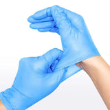 100Pcs Disposable Waterproof PVC Nitrile Latex Gloves - Isolate, Prevent, Comfortable