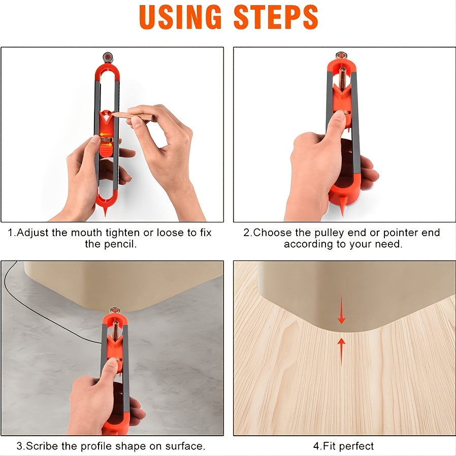 Contour Scribe Tool - Precise Profile Duplicator for Woodworking Projects