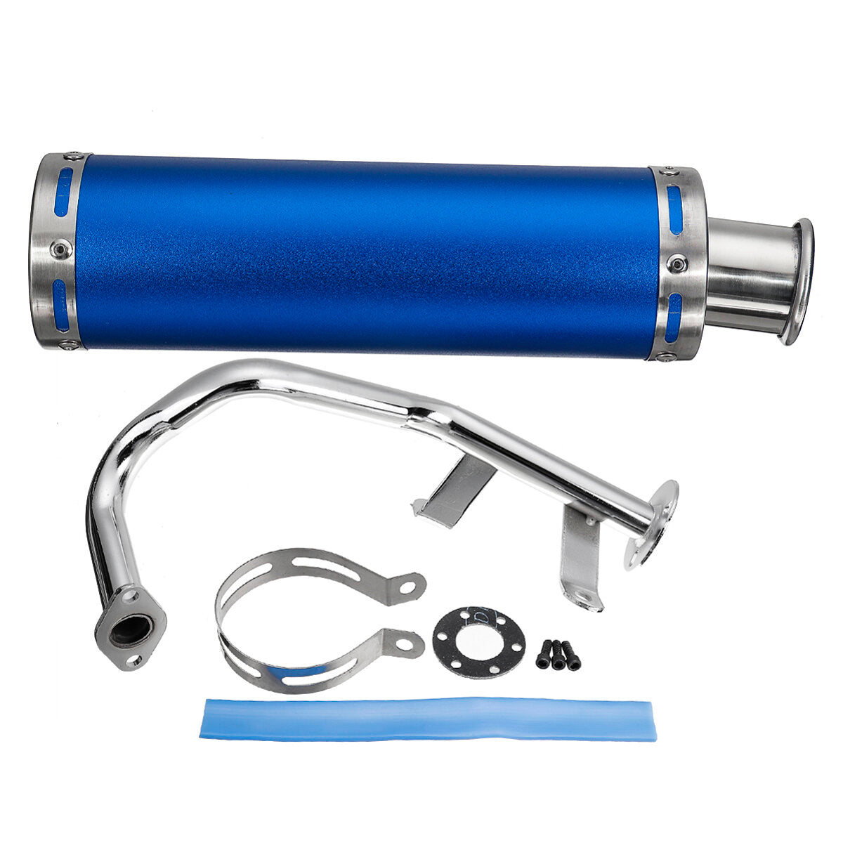 GY6 50cc Scooter Motorcycle Racing Exhaust System Muffler Assembly