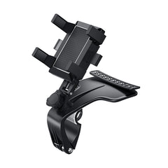 360 Degree Rotation Car Mobile Phone Holder for Sun Visor and Dashboard