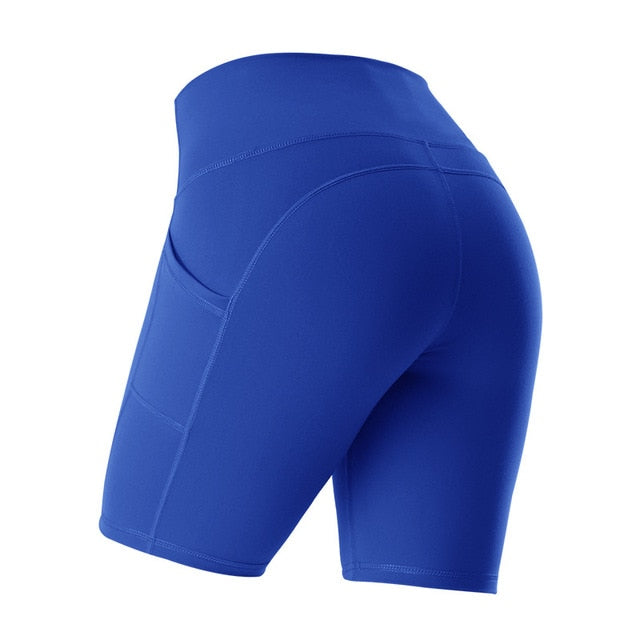 Women's Vintage High Waist Shorts - Sexy Biker, Cotton, Sweatpants, Sport Femme Styles