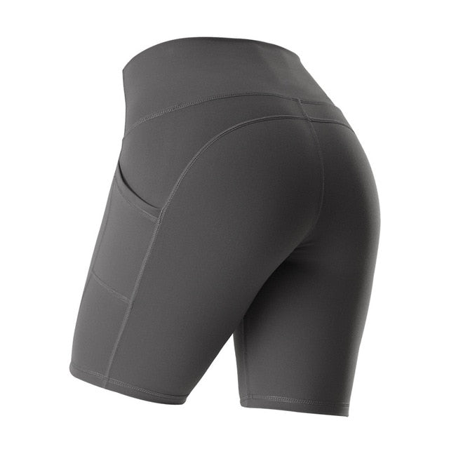 Women's Vintage High Waist Shorts - Sexy Biker, Cotton, Sweatpants, Sport Femme Styles