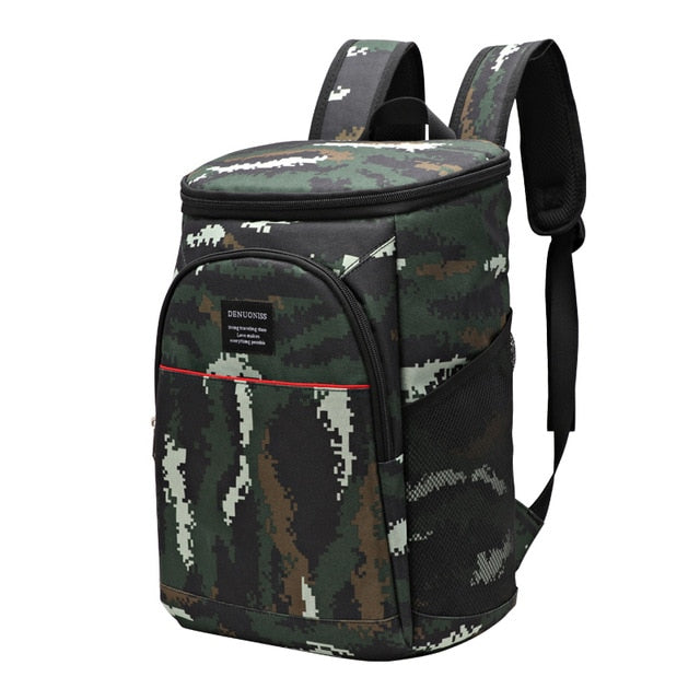 20L Waterproof Thermal Backpack - Large Insulated Cooler Bag for Picnics and Outdoor Use